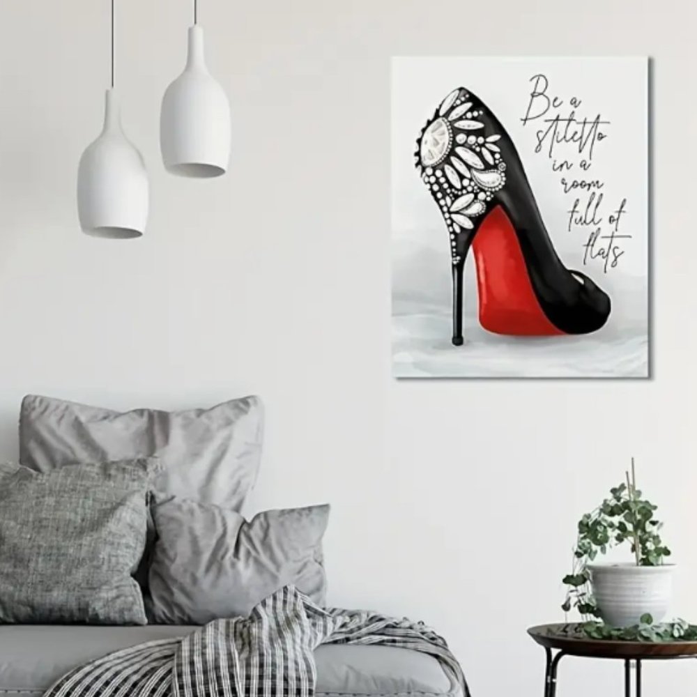 STILETTO CANVAS PRINT - Picture 3 of 4
